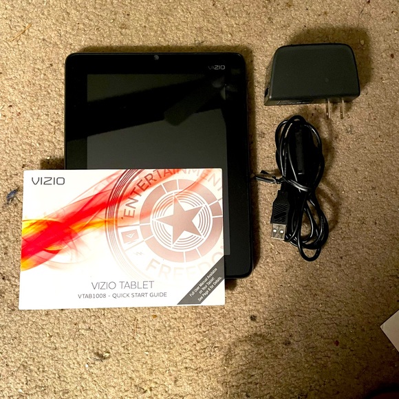 VIZEO tablet, manual and electronics. New.